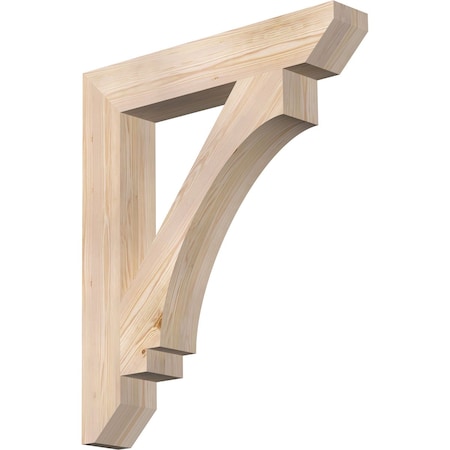 Ekena Millwork Imperial Slat Smooth Bracket, Douglas Fir, 5 1/2"W x 34"D x 40"H BKT06X34X40IMP06SDF